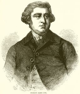 Charles James Fox by English School