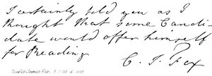 Charles James Fox, born 1748, died 1806