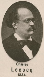 Charles Lecocq by English School