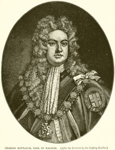 Charles Montague, Earl of Halifax by English School