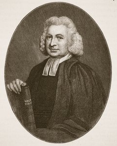 Charles Wesley, illustration from The Church of England: A History for the People by H.D.M. Spence-Jones by English School