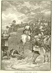 Charles at the Battle of Naseby
