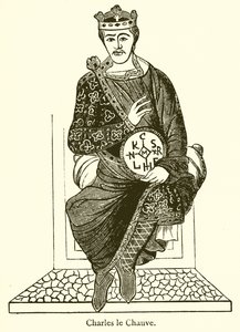 Charles the Bald by English School