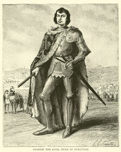 Charles the Rash, Duke of Burgundy by English School