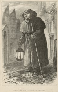Charlie a London Watchman in the 18th Century by English School