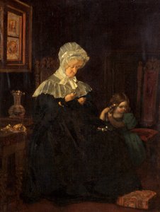 Charlotte Sargent with her grand-daughter Mary