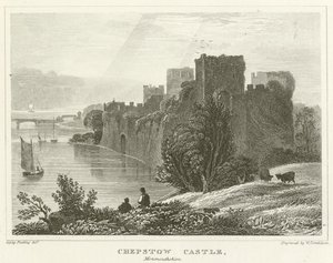 Chepstow Castle, Monmouthshire by English School