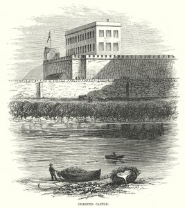 Chester Castle by English School