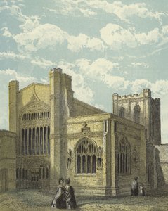 Chester Cathedral, South West View by English School
