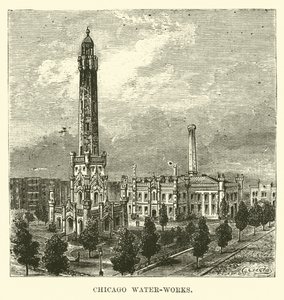 Chicago Water-Works by English School