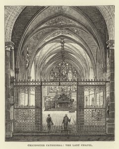 Chichester Cathedral, the Lady Chapel by English School