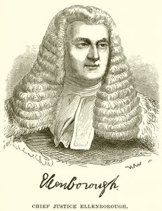 Chief Justice Ellenborough by English School