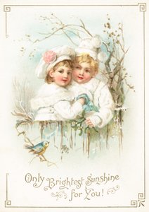 Children Embracing