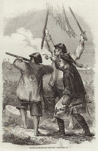 Chinese Mandarin and Soldiers by English School