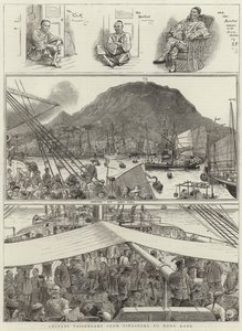 Chinese Passengers from Singapore to Hong Kong by English School