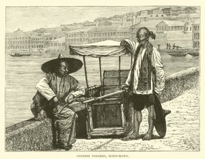 Chinese Porters, Hong-Kong by English School