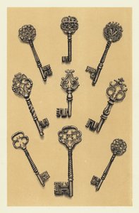 Chiselled Steel Keys of the Sixteenth and Seventeenth Centuries