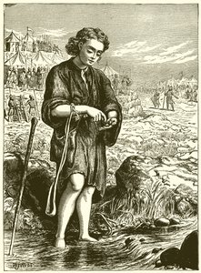 Choosing Smooth Stones Out of the Brook by English School