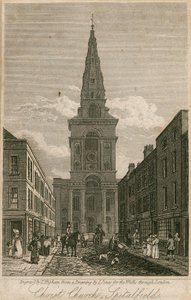 Christ Church, Spitalfields, London by English School