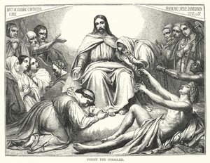 Christ the Consoler by English School