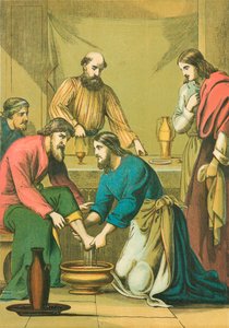 Christ washing his Disciples