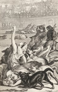 Christian Martyrs in the Roman Arena, c.1865