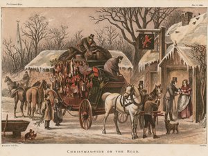 Christmas-Tide on the Road by English School