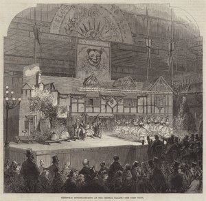 Christmas Entertainments at the Crystal Palace by English School