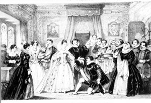 Christmas at the Court of Queen Elizabeth I by English School