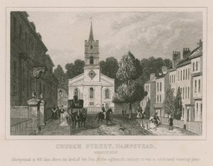 Church Street, Hampstead, Middlesex by English School