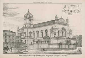 Church of the Oratory Brompton by English School