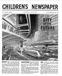 City of the Future, front page of 