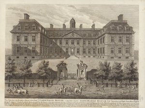Clarendon House called also Albemarle House by English School