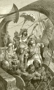 Cleopatra at the Battle of Actium