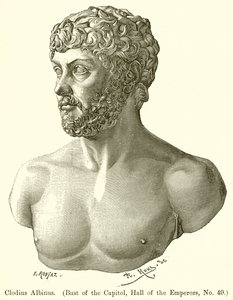 Clodius Albinus (Bust of the Capitol, Hall of the Emperors, No. 49)
