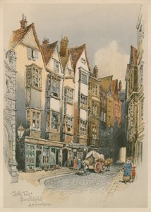 Cloth Fair, Smithfield, London by English School
