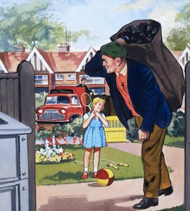 Coal Man by English School
