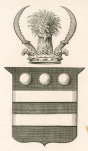 Coat of Arms of Sir Edward Hungerford by English School