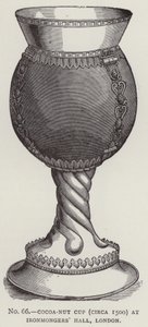 Cocoa-nut Cup (circa 1500) at Ironmongers