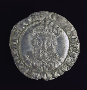 Coin Bearing the Head of Henry VIII by English School