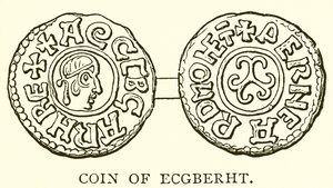 Coin of Ecgberht by English School