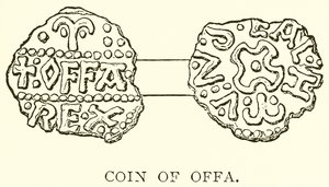 Coin of Offa by English School
