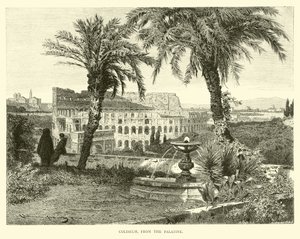 Coliseum, from the Palatine by English School