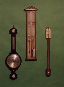 Collection of Victorian Barometers, c.1880 by English School