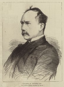 Colonel R Phayre, CB by English School