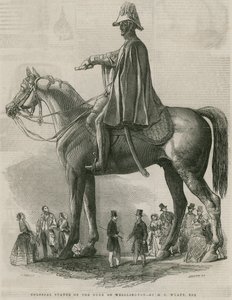 Colossal statue of the Duke of Wellington by English School