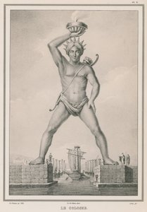 Colossus of Rhodes by English School