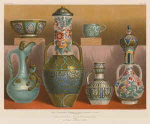 Coloured Earthenware from Algeria, Turkey