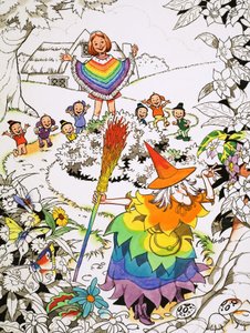 Colours by English School