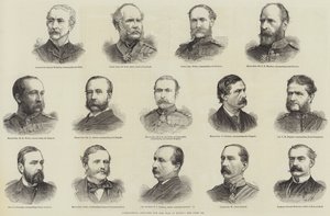 Commanding Officers for the War in Egypt by English School
